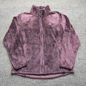Women's the north face Sherpa jacket size large lavender/purple